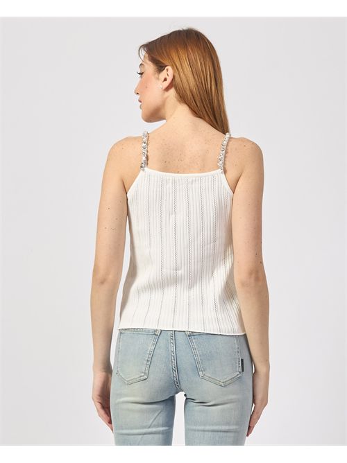 Yes Zee Knit Tank Top with Jewel Applique YES ZEE | M235-IF000101